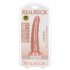 RealRock Slim - dildo réaliste avec ventouse - 15,5cm (naturel)