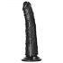 RealRock Fine - dildo réaliste à ventouse - 15,5cm (noir)