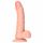 RealRock - Dildo réaliste à ventouse avec testicules - 15,5 cm (naturel)