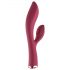 Raytech Rose - vibromasseur rechargeable et étanche avec stimulateur de clitoris (rouge)