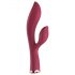 Raytech Rose - vibromasseur rechargeable et étanche avec stimulateur de clitoris (rouge)