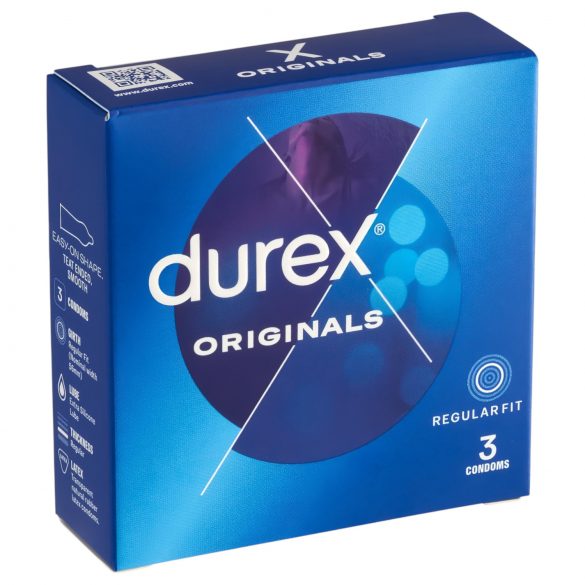 Durex Originals Classic - préservatifs (3 pièces)