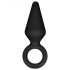 Anal Adventures Platinum S - Plug anal (noir) - petit