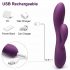 Engily Ross Bacall 2.0 - Vibromasseur point G avec stimulateur clitoridien (violet)