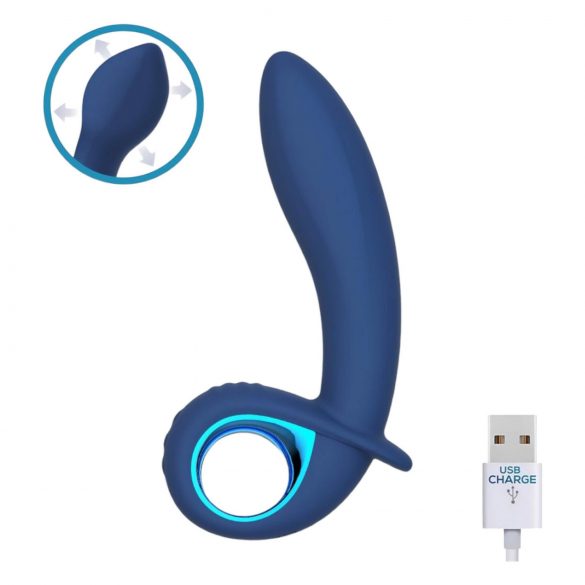 INTOYOU Palha - vibromasseur rechargeable et gonflable (bleu)