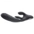 Playboy Rapid Rabbit - Vibromasseur rechargeable avec stimulateur de clitoris (noir)