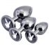 Playboy - ensemble de plugs anaux - 3 pièces (argent)