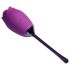 Playboy - stimulateur étanche, rechargeable, en forme de rose avec langue (violet)