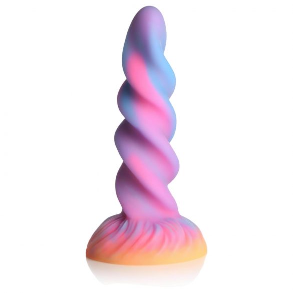 Créature Cocks Moon Rider - licorne lumineuse dildo (violet-rose)