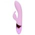 Loveline - Vibromasseur rechargeable à double stimulation avec oreilles de lapin (rose)