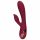 Loveline - Vibromasseur rechargeable avec stimulateur clitoridien (rouge)