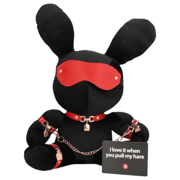 Bondage Rabbit - Lapin BDSM (noir)