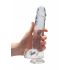 REALROCK - dildo réaliste en silicone transparent (22 cm)