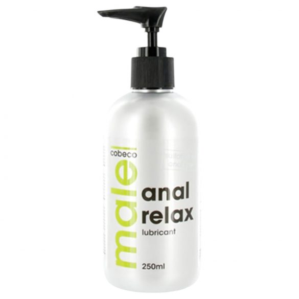 Male Cobeco Anal Relax - Gel lubrifiant anal apaisant à base d'eau (250ml)