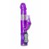 Easytoys Rabbit - vibrateur violet avec perles rotatives et stimulateur clitoridien