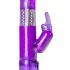 Easytoys Rabbit - vibrateur violet avec perles rotatives et stimulateur clitoridien