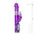 Easytoys Rabbit - vibrateur violet avec perles rotatives et stimulateur clitoridien