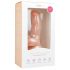 Easytoys - gode ventouse avec testicules (15 cm) - naturel