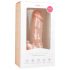 Easytoys - Dildo avec ventouse et testicules (17,5 cm) - Naturel