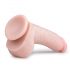 Easytoys - godemichet avec ventouse et testicules (20 cm) - naturel