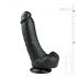 Easytoys - gode ventouse avec testicules (20 cm) - noir