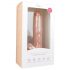 Dildo ventouse avec testicules (26,5 cm) – naturel