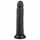 Easytoys - gode réaliste ventouse (20,5 cm) - noir