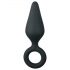 Bouchon Anal Pointu Easytoys S - plug anal (noir) - petit