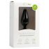 Easytoys Plug Pointu - plug anal avec anneau de préhension - moyen (noir)