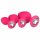 Easytoys Diamond - ensemble de plugs anaux (rose)