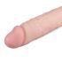 Fantasy Glynn - dildo réaliste avec testicules - 25 cm (naturel)