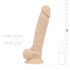 Fantasy Réel Percy - dildo réaliste - 18cm (naturel)