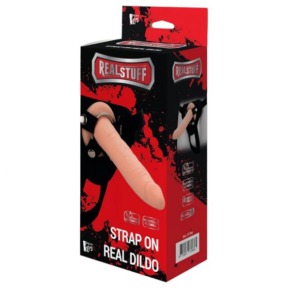 RealStuff Strap-On - étroit, gode-ceinture (naturel)