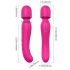 Vibes of Love Wand - vibromasseur chauffant et massant rechargeable (rose)