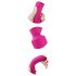 Vibes of Love Wand - vibromasseur chauffant et massant rechargeable (rose)