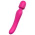 Vibes of Love Wand - vibromasseur chauffant et massant rechargeable (rose)