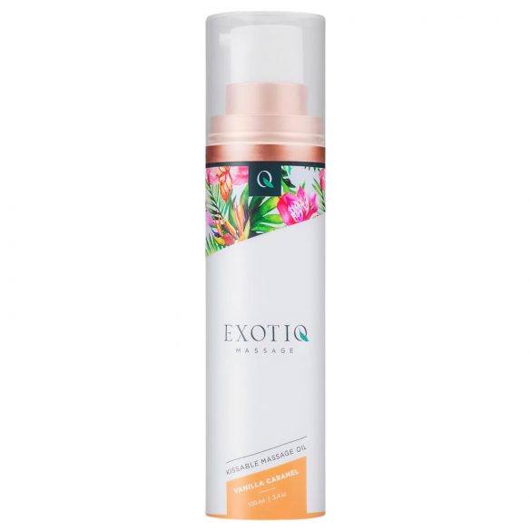 Exotiq - huile de massage parfumée - vanille caramel (100ml)