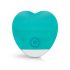 Bonnes Vibrations - Vibromasseur Coeur Rechargeable (Turquoise)