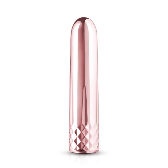 Rosy Gold Mini - vibromasseur rechargeable (or rose)