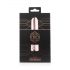 Rosy Gold Mini - vibromasseur rechargeable (or rose)