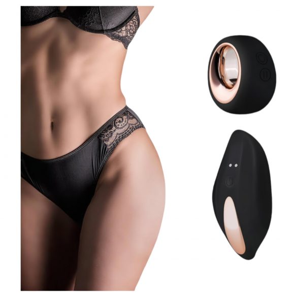 Pantyrebel - culotte vibrante rechargeable avec télécommande - noir (S-L)