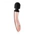 Rosy Gold Wand Curve - masseur vibrant rechargeable (or rose)