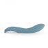 Bloom Rose - vibromasseur point G en silicone rechargeable (turquoise)