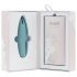 Bloom Tulip - vibromasseur clitoridien en silicone rechargeable (turquoise)