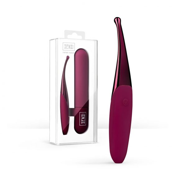 Senzi - Vibromasseur clitoridien rechargeable et étanche (rouge)