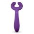 Easytoys Couple - vibromasseur rechargeable et étanche pour couples (violet)