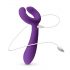 Easytoys Couple - vibromasseur rechargeable et étanche pour couples (violet)