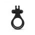 Easytoys Share Ring - anneau vibrant pour pénis et testicules (noir)