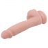 Monsieur Dixx 7.6 - gode ventouse avec testicules - naturel (19,5cm)