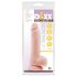 Monsieur Dixx 7.6 - gode ventouse avec testicules - naturel (19,5cm)